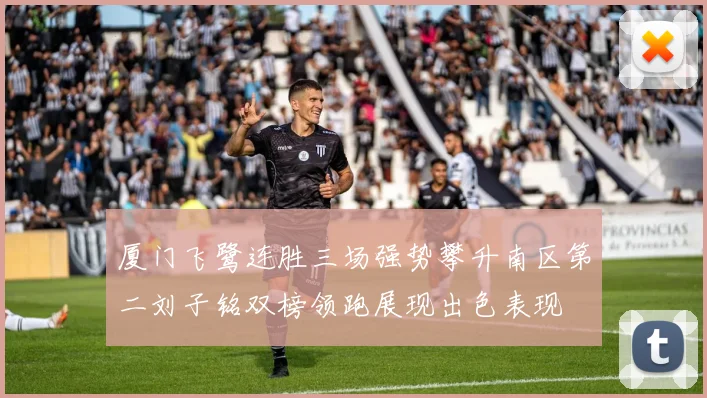 厦门飞鹭连胜三场强势攀升南区第二刘子铭双榜领跑展现出色表现